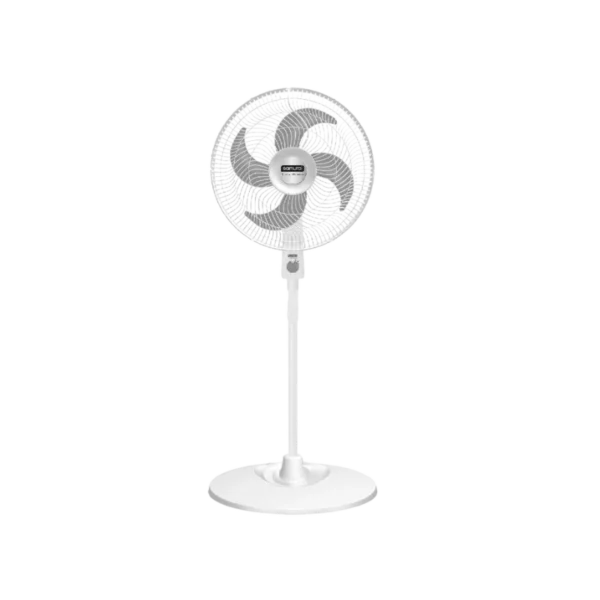 Ventilador SAMURAI Turbo Power Pedestal Blanco