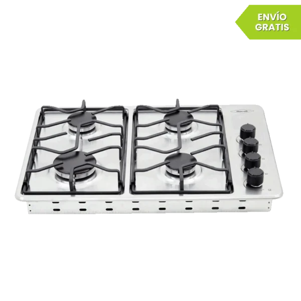 Estufa de Empotrar Tofu Inox 60X43 cm Gas Natural Haceb